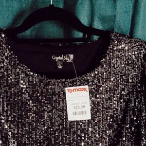Crystal Sky Sequin Dress